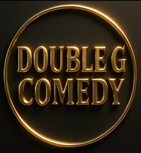 Double G Comedy gold brand mark.
